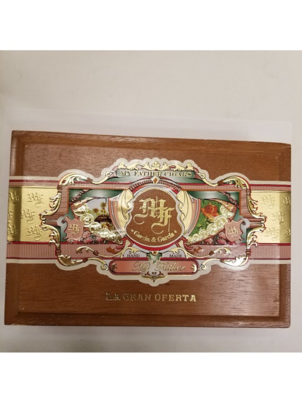 COPY ✅ My Father La Gran Oferta Robusto Wooden Empty Cigar Box Magnificent